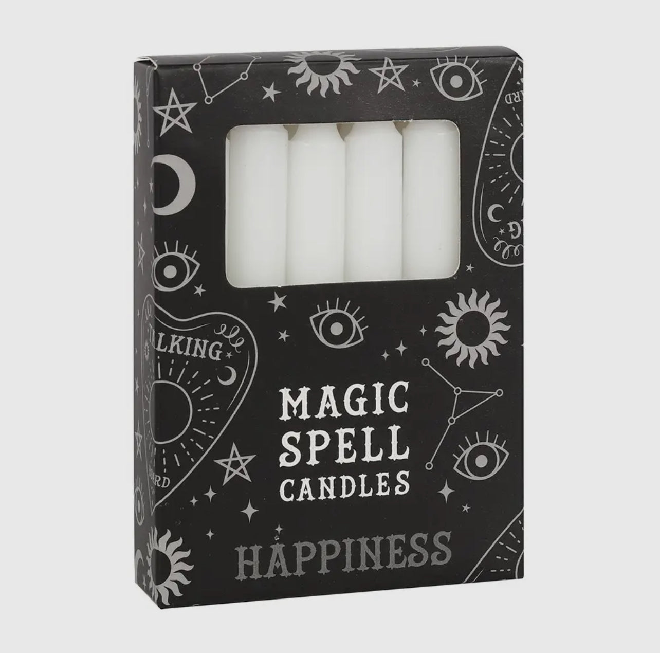 Pack of 12 White Spell Candles