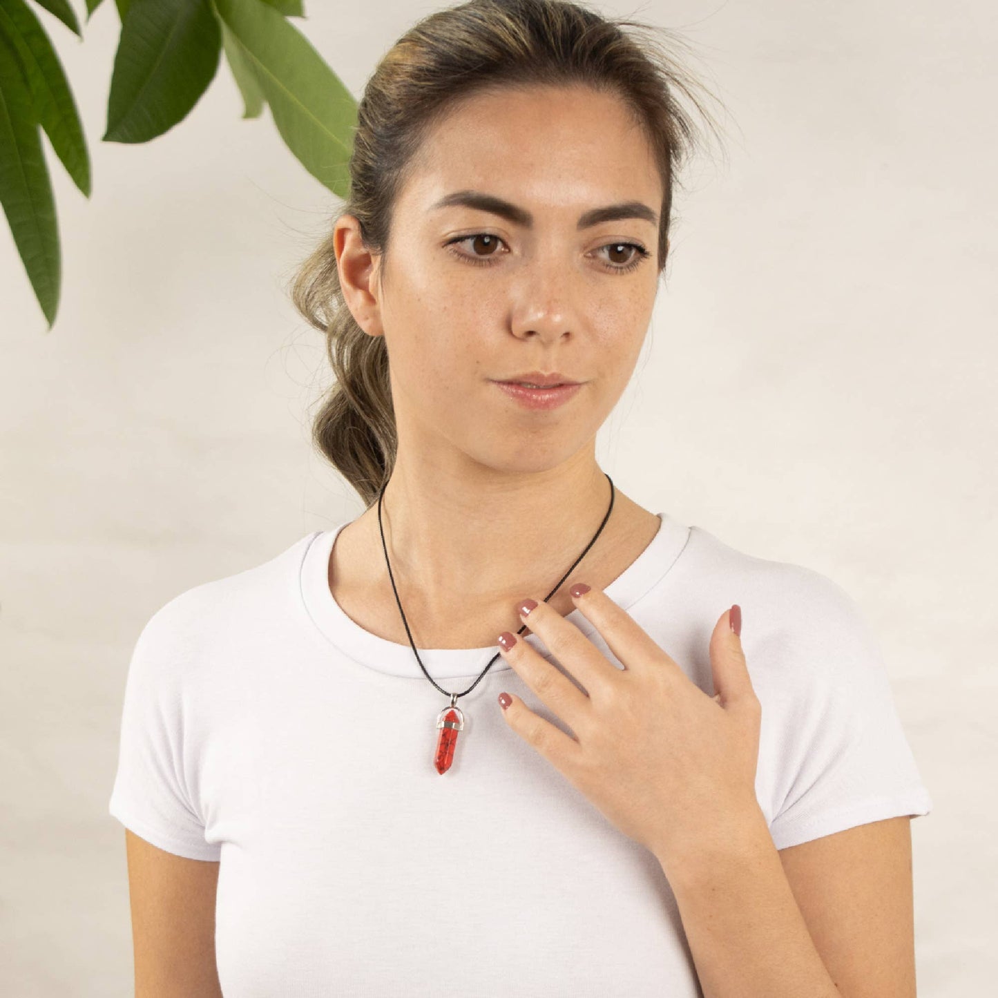 Crystal Pendant Necklace
