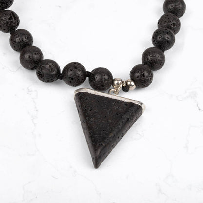 Mwclis Glain Mala - Cryfder