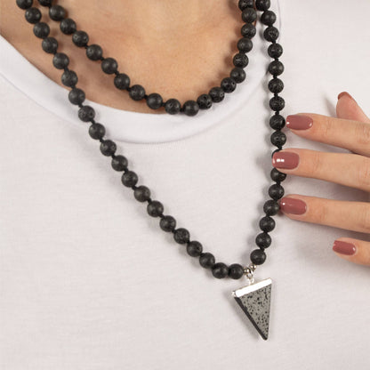 Mwclis Glain Mala - Cryfder