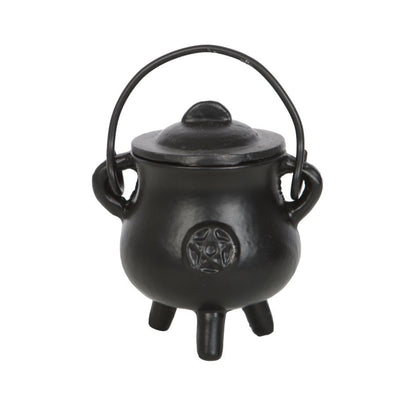 Pentagram Cast Iron Cauldron - 7.5cm