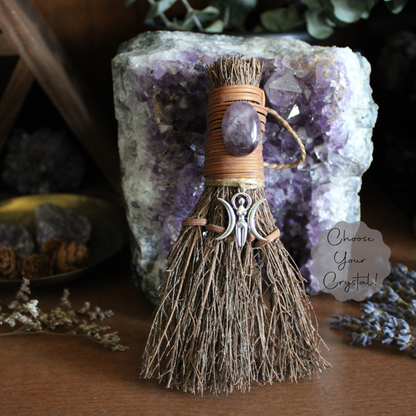 Moon Goddess Witch's Broom