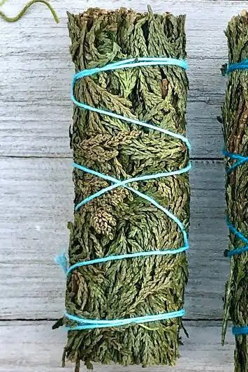 Ffyn Glanhau Mwg Cedar