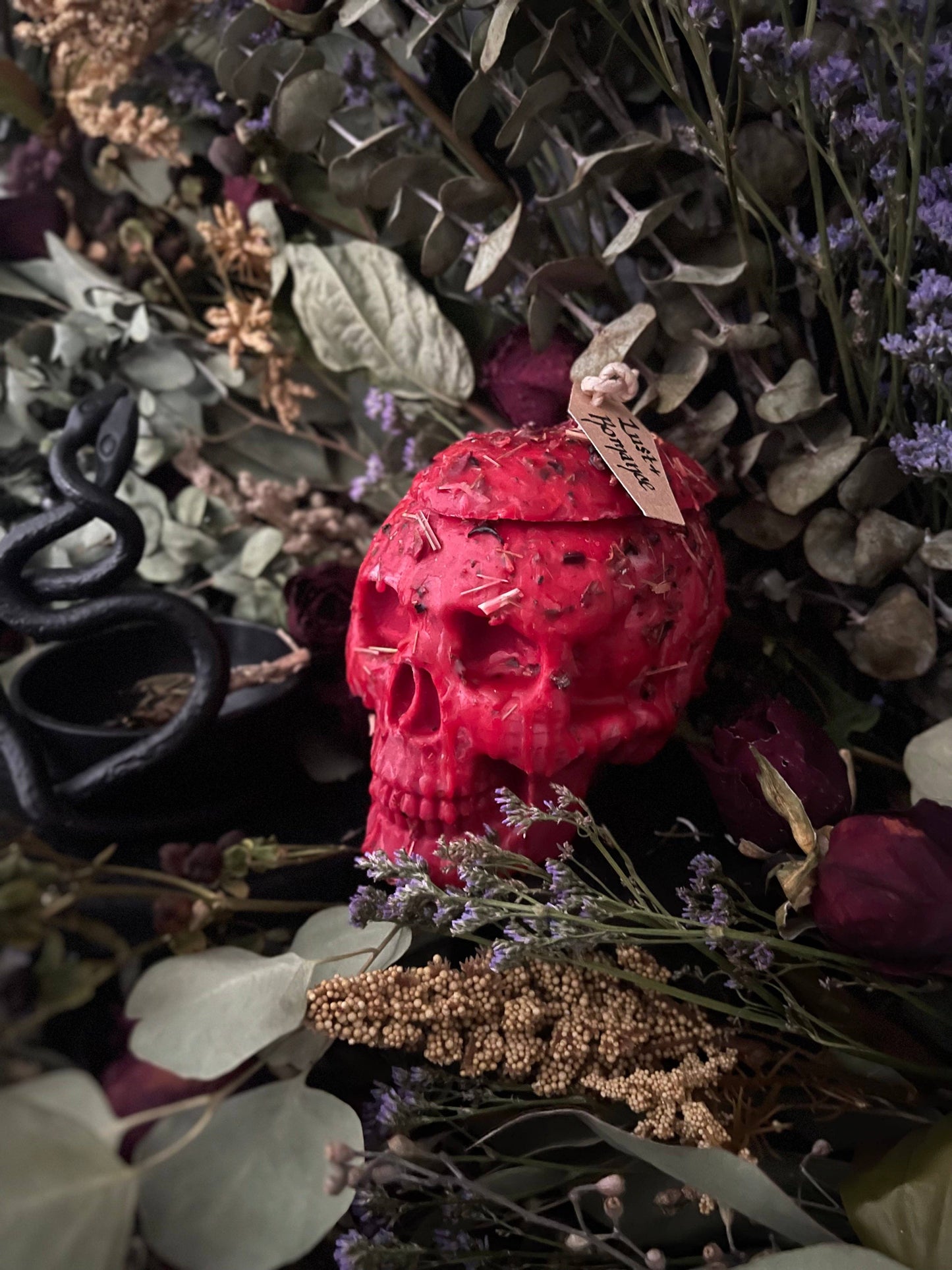 Dressed Thought Control Candles | Skull Candles