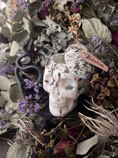 Dressed Thought Control Candles | Skull Candles