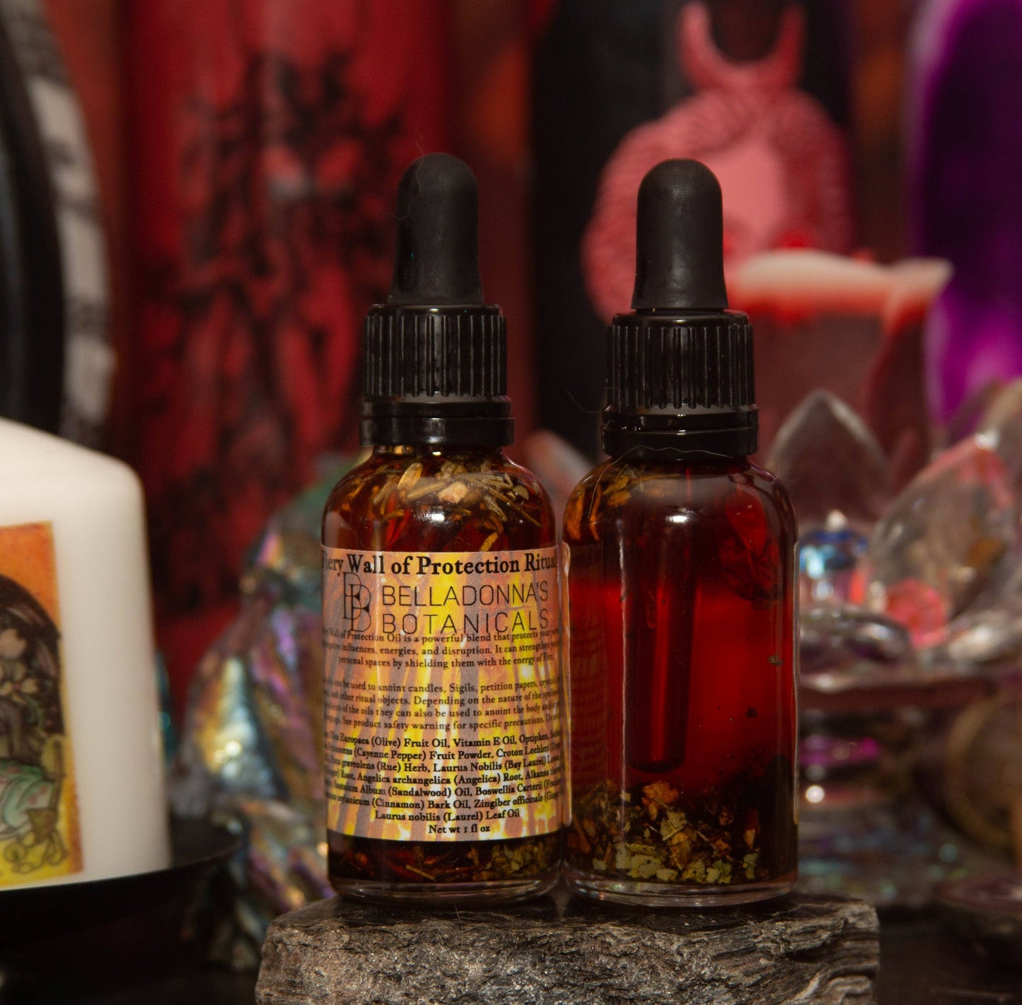 Fiery Wall of Protection Ritual Oil – Defensive & Reversal Spell Oil