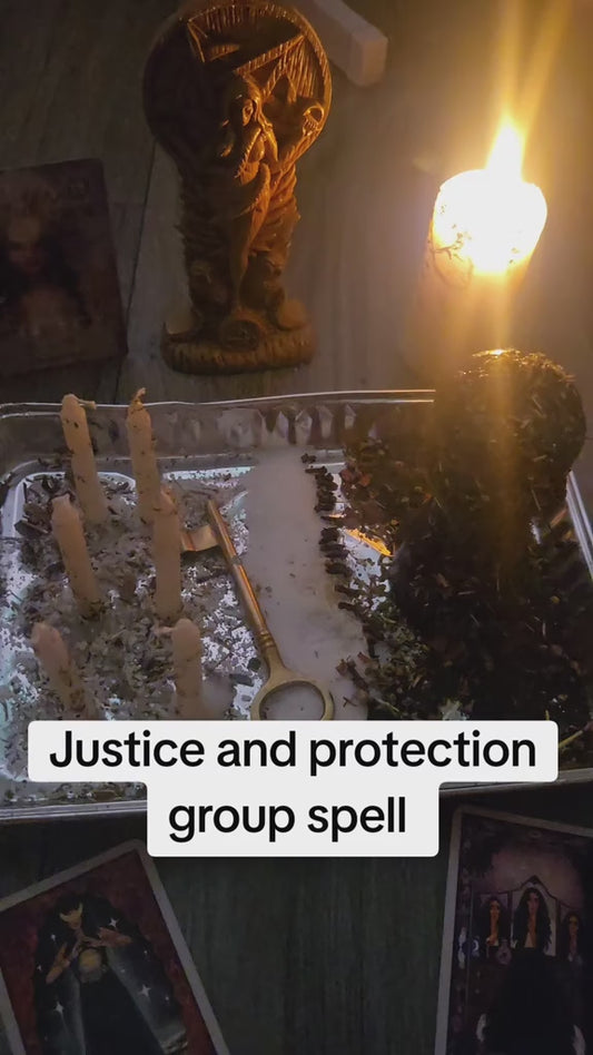 Justice & Protection Circle (Group Spell)