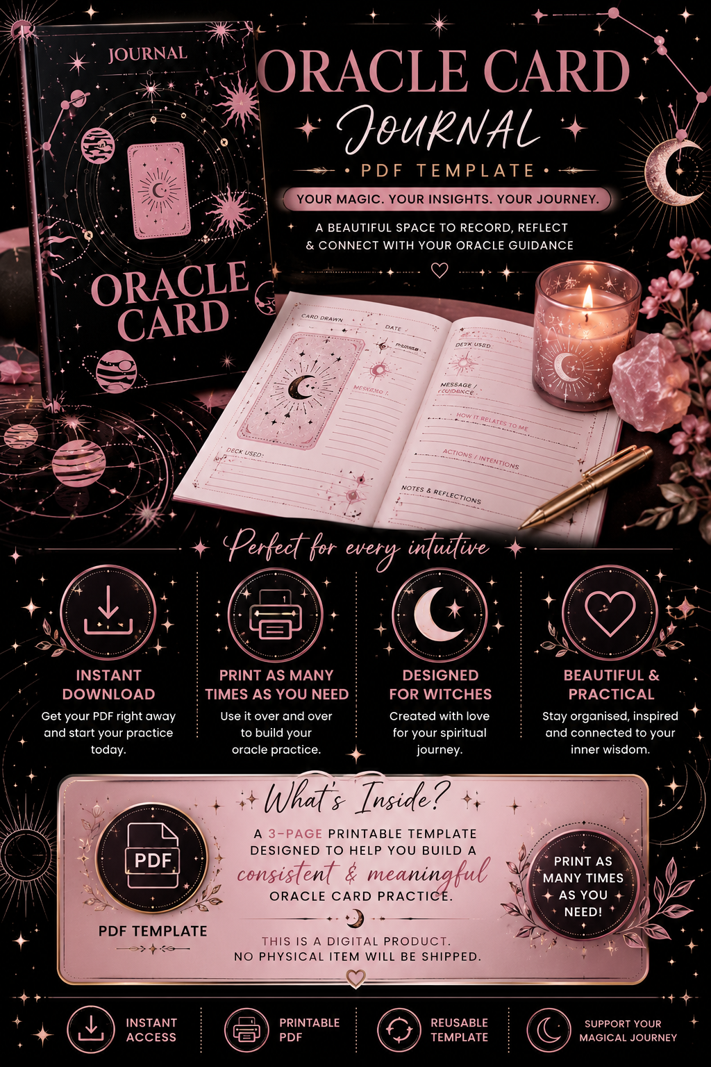 Oracle Card Journal PDF