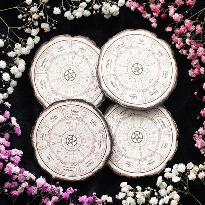 Wheel of the Year Coasters