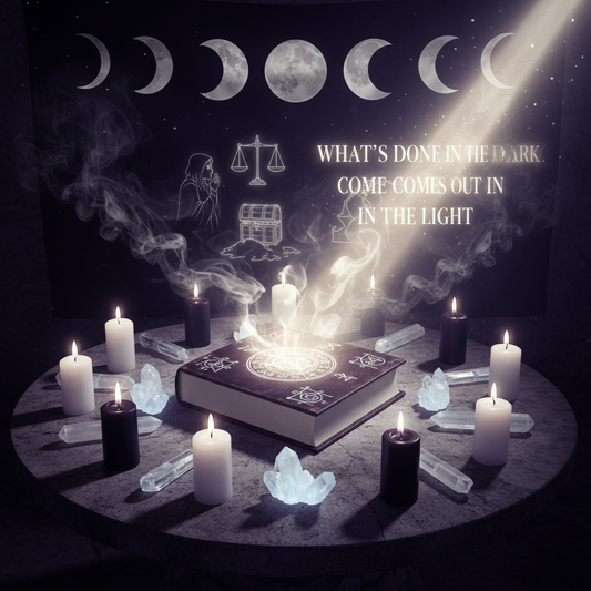 What's done in the dark spell